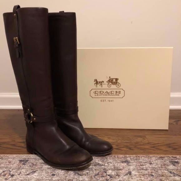 Coach Shoes - Coach Riding Boots